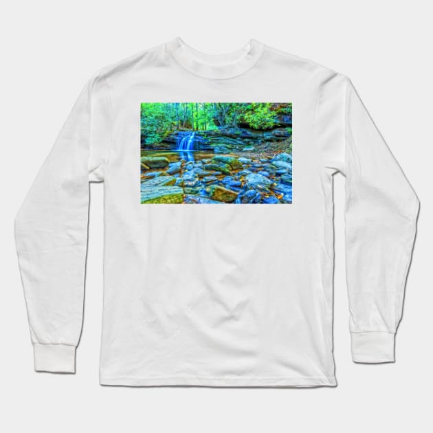 Carrick Creek, South Carolina Long Sleeve T-Shirt by Gestalt Imagery